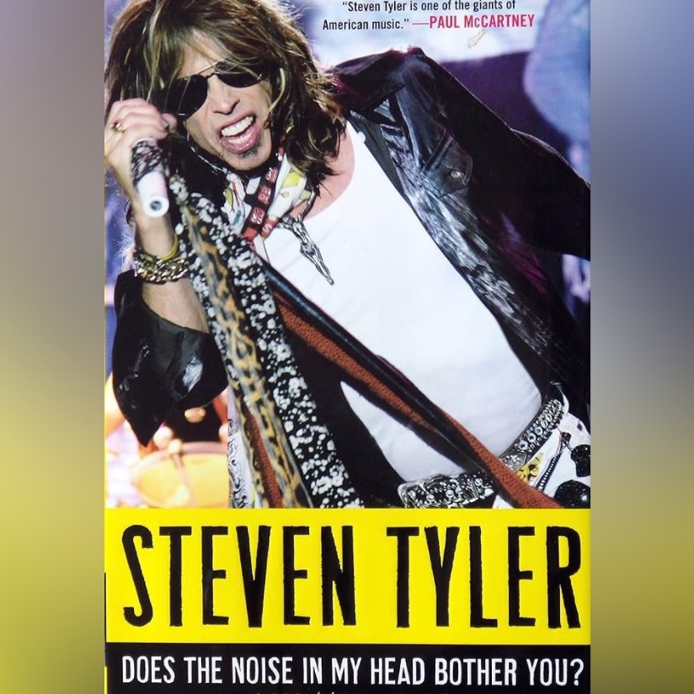 Steven Tyler’s Hardcover Memoir: Does the Noise in my Head Bother You?